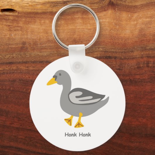 Porte-clés Miel. Miel. Oie (Recto)