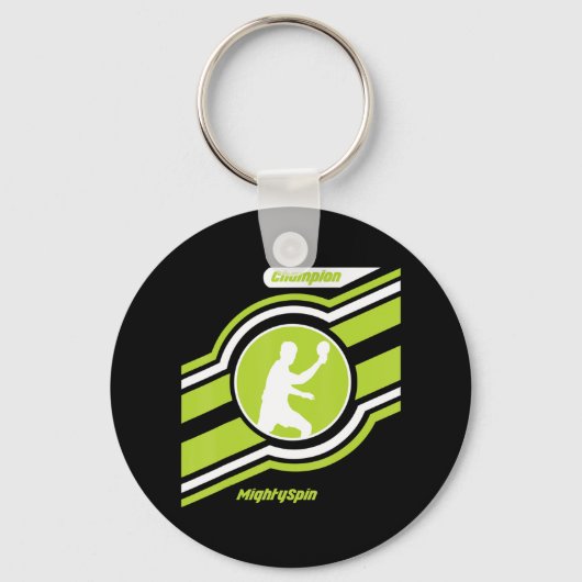 Porte-clés Mighty Spin Ping Pong Table Tennis Tee s Comfortab (Recto)
