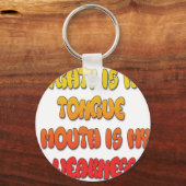 Porte-clés Mighty Tongue (Recto)