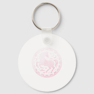Porte-clés Mignon 2026 Année du Cheval Lunaire Fille Zodiaque