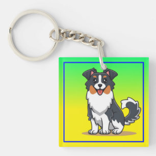 Porte-clés Mignon Berger Australien-23144