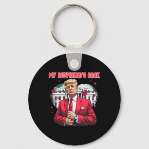 Porte-clés Mignon Drôle Trump Saint-Valentin Mon Petit Ami Ck