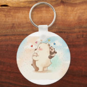 Porte-clés mignon et rond (Recto)