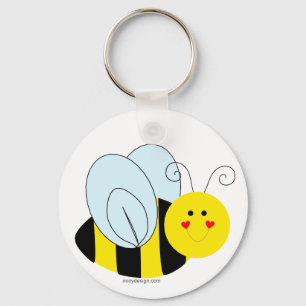 Porte-clés Mignon gaffez l'abeille