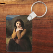 Porte-clés Mignon Innocence d'une adolescente, Bouguereau (Verso)