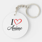 Porte-clés Mignon, j'adore l'anime (Dos)