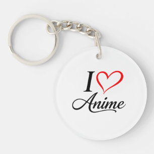 Porte-clés Mignon, j'adore l'anime
