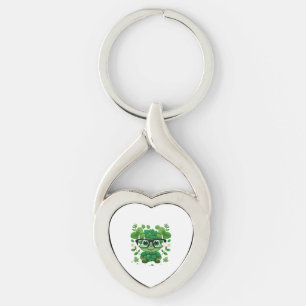 Porte-clés mignon Jour de la Saint Patrick mignon shamrock da