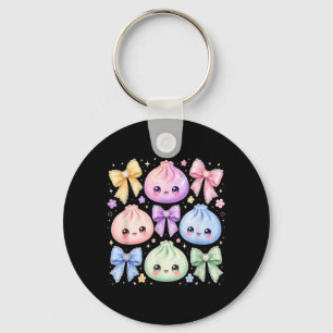 Porte-clés Mignon Kawaii Dumpling Anime Amateurs de Dumpling 