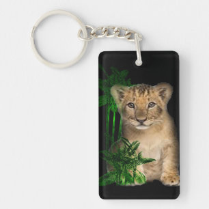Porte-clés mignon-lion-petit
