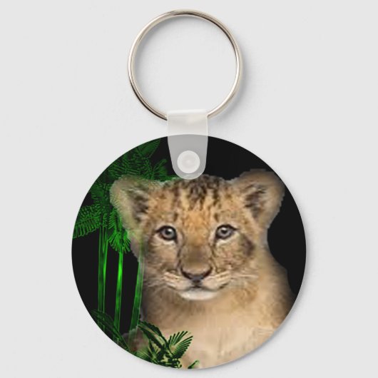 Porte-clés mignon-lion-petit (Recto)