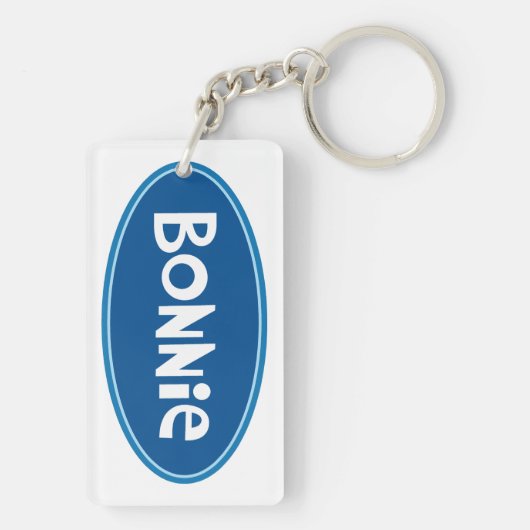 Porte-clés Mignon nommé fait sur commande (Dos)