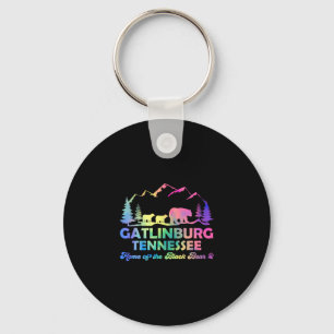 Porte-clés Mignon ours de Gatlinburg Tennessee Great Smoky Mo