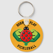 Porte-clés 🐞 mignon pickleball ladybug (Recto)