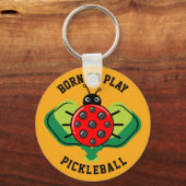 Porte-clés 🐞 mignon pickleball ladybug (Recto)
