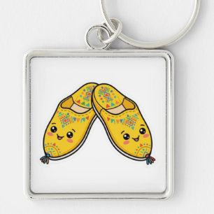 Porte-clés Mignon théière marocaine Kawaii & autocollant de t