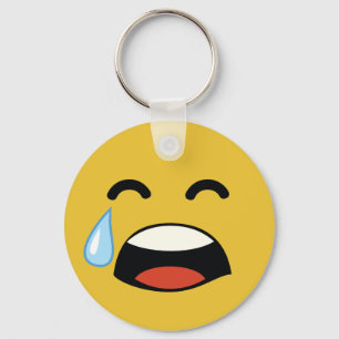 Porte-clés Mignonne aww ne pleure pas emoji
