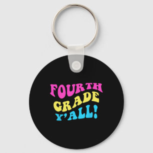 Porte-clés Mignonne Enseignante de 4e année Étudiante de 4e a