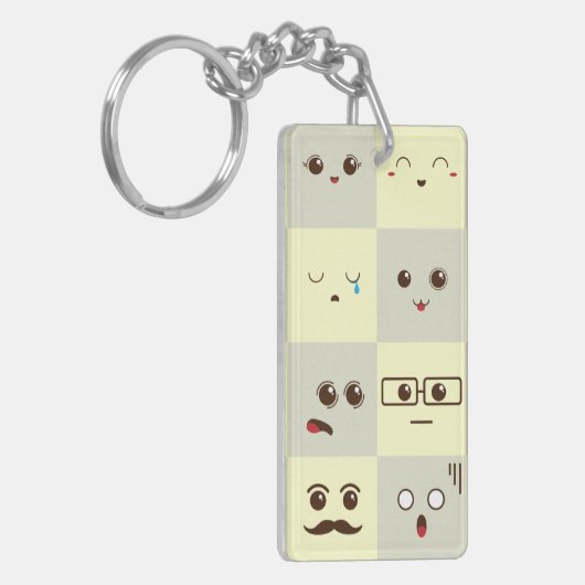 Porte-clés Mignonne face (Devant gauche)