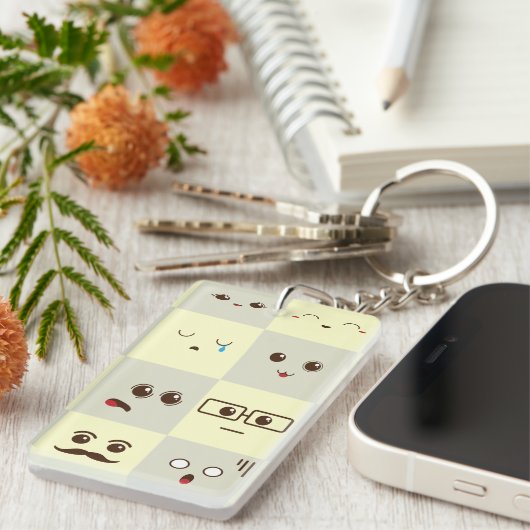 Porte-clés Mignonne face (Devant droit)