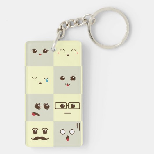 Porte-clés Mignonne face (Dos)