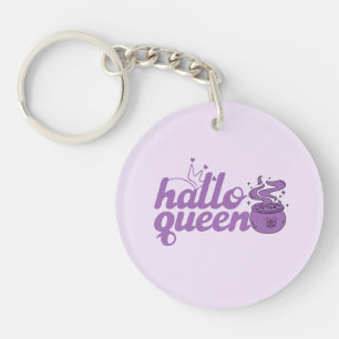 Porte-clés Mignonne Halloween, Reine d'Halloween, Reine d'Hal