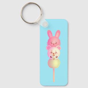Porte-clés Mignonne Lapin, Ours Et Grenouille Dango