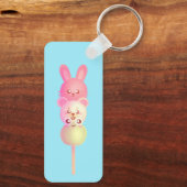 Porte-clés Mignonne Lapin, Ours Et Grenouille Dango (Verso)