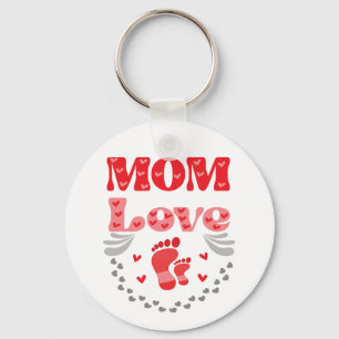 Porte-clés Mignonne Maman Amour