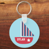 Porte-clés Mignonne Voilier Nautique Pour Petits Voiliers (Recto)