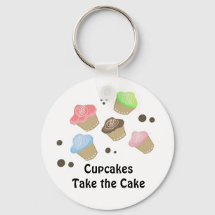 Porte-clés Mignons mini cupcakes