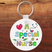 Porte-clés Migrez Une Infirmière Spéciale Salutation Expressi (Recto)