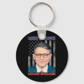 Porte-clés Mike Johnson New House Speaker American Usa Flag P (Recto)
