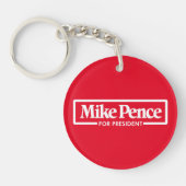 Porte-clés Mike Pence pour le président 2024 (Devant)