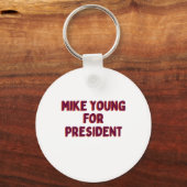 Porte-clés Mike Young Pour Président (Recto)