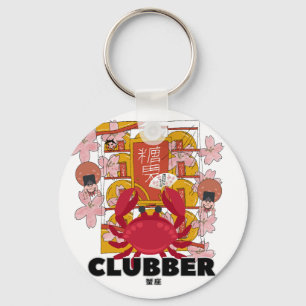 Porte-clés Mikitiez cancer plambeach mermaid pique-nique