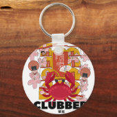 Porte-clés Mikitiez cancer plambeach mermaid pique-nique (Verso)