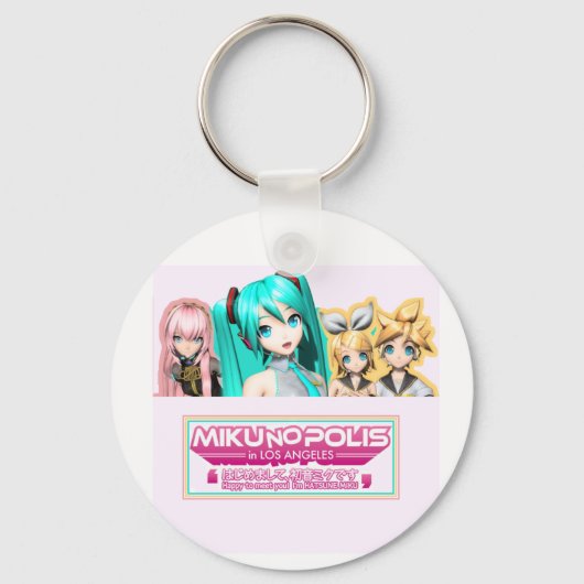 Porte-clés Miku Htaune Live Porte - clé (Recto)