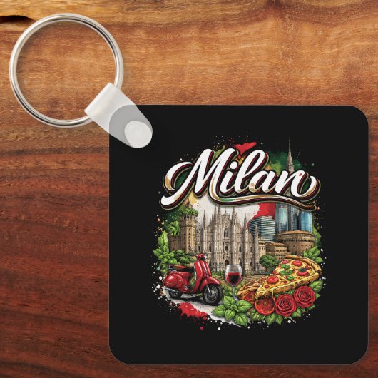 Porte-clés Milan (Recto)