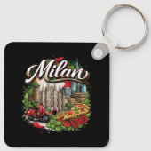 Porte-clés Milan (Dos)