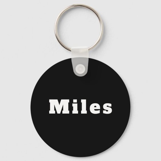 Porte-clés Miles (Recto)
