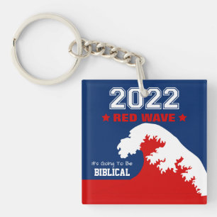 Porte-clés Milieu biblique 2022 Vague Rouge