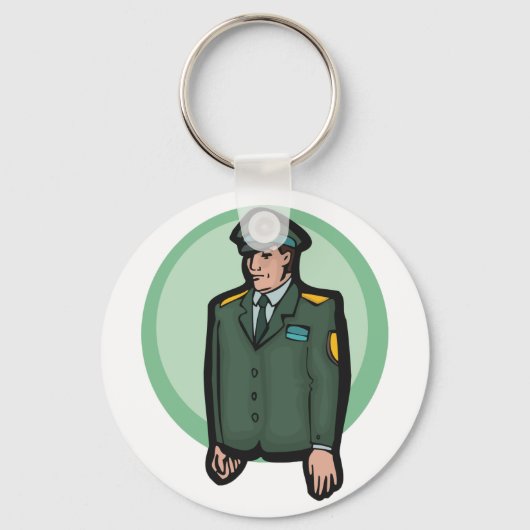 Porte-clés Militaire (Recto)