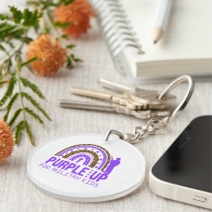 Porte-clés Militaire personnalisé - Violet Up Militaire Enfan