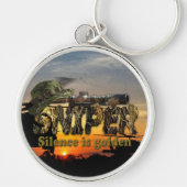 Porte-clés Military LRRP LRRPS Recon Snipers Sniper SOF (Devant)