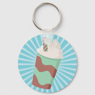 Porte-clés Milkshake à la menthe