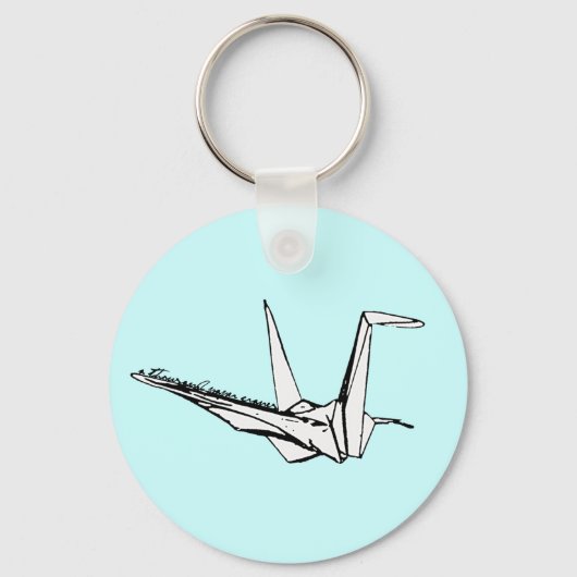 Porte-clés mille grues en papier (Recto)