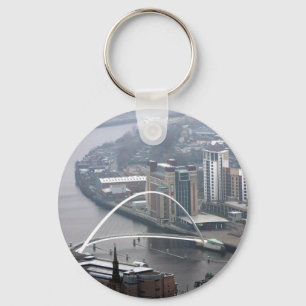 Porte-clés Millennium Bridge Newcastle sur Tyne