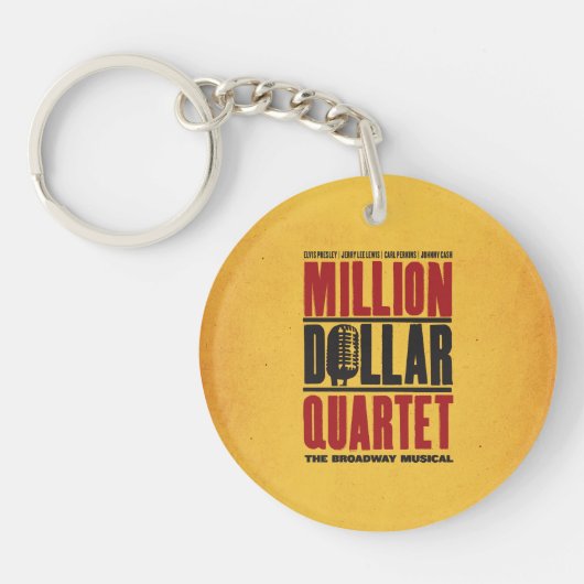 Porte-clés Million de logo de quartet du dollar (Devant)