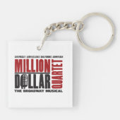 Porte-clés Million de photo de quartet du dollar (Dos)